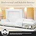 Overnight Caskets Last Supper Metal Funeral Casket with White Crepe Interior - 20 Gauge Steel - Fully Appointed Adult Casket - Coffin Featuring Crepe Interior Lining with Pillow and Throw Set