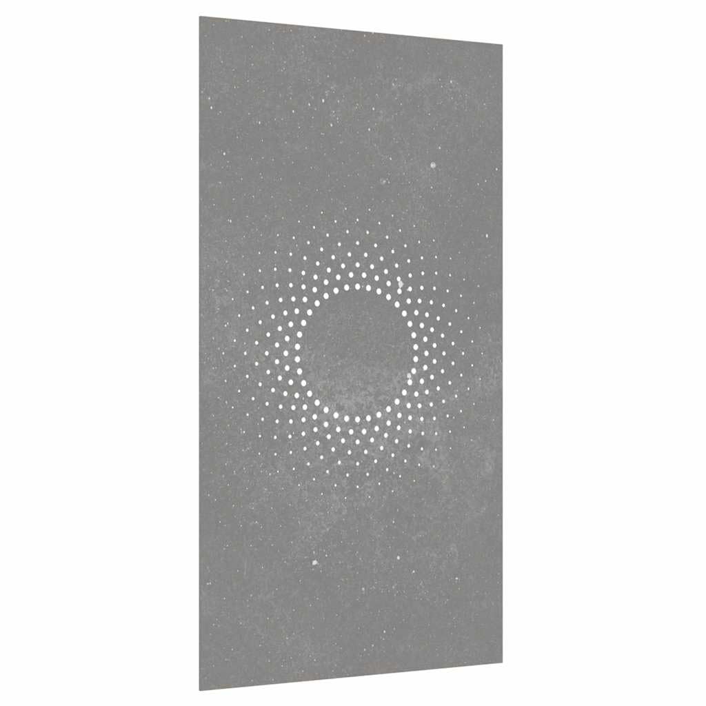vidaXL Garten-Wanddeko 105x55 cm Cortenstahl Sonne-Design