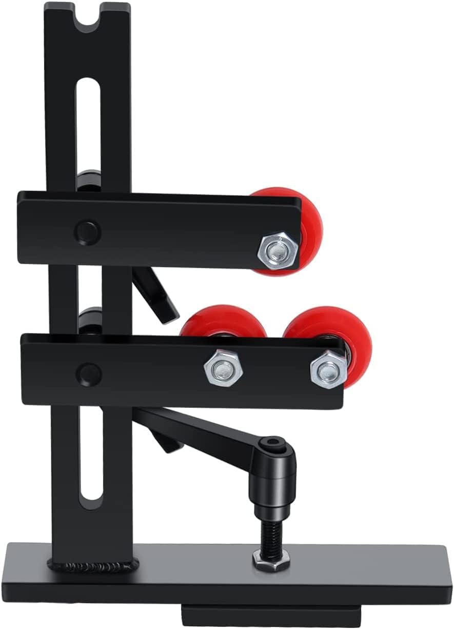 Wood Lathe Steady Rest, 𝑼𝒑𝒈𝒓𝒂𝒅𝒆 3 Wheels Wood Lathe Tools and Accessories Lathe Tool Rest Wood Cast Iron Steady Rest, LSR3 Woodturning Steady Rest