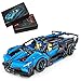 Produktbild SERBVN Technik 1/8 Sportwagen Auto Modell für Bugatti Bolide, 3376+ Teilen Rennauto Modellbausatz für Erwachsene, Rennwagen Kompatibel mit Lego 42083 Technic - Blau