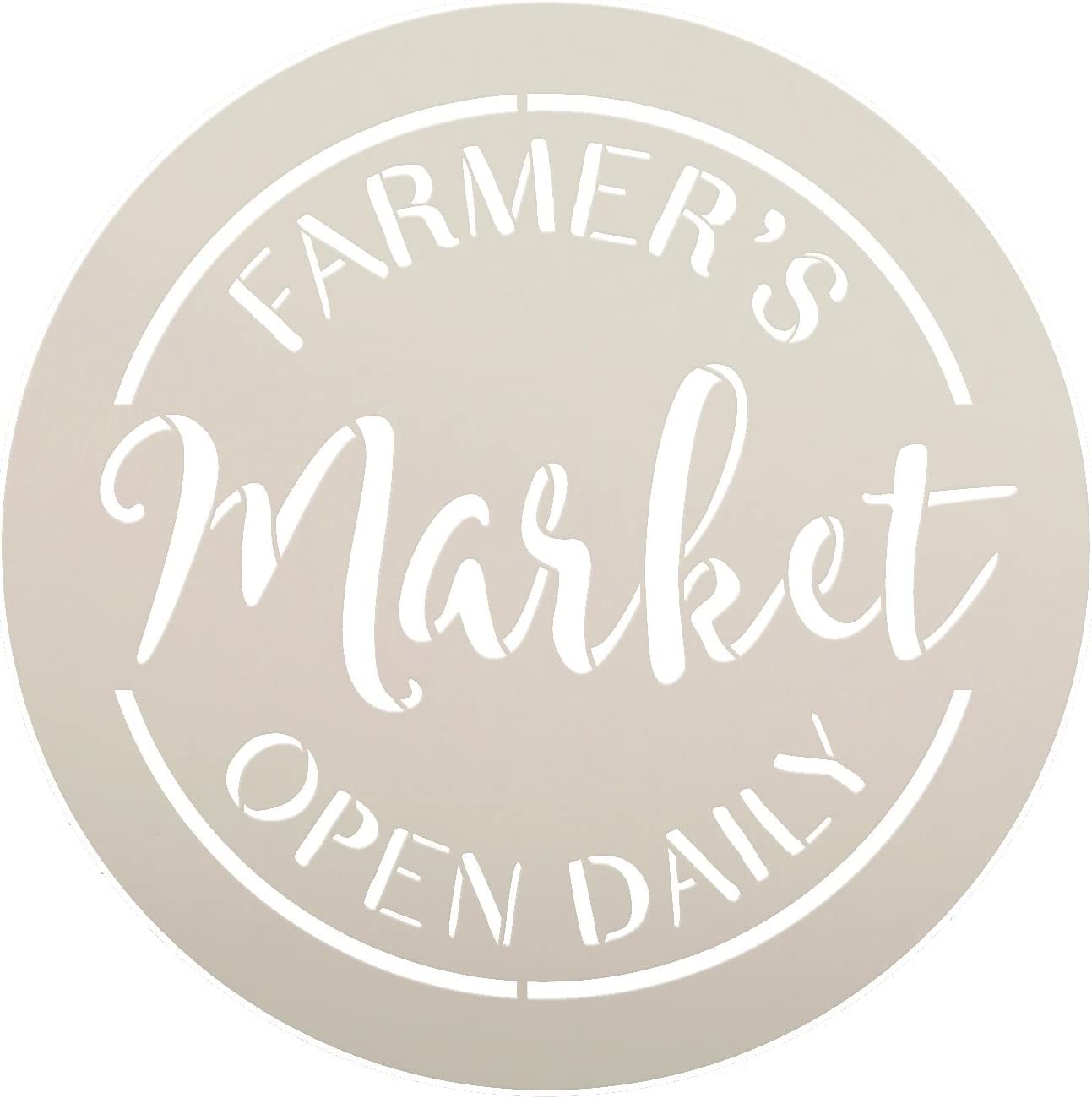 Ivana's Oh Christmas Tree Stencil | Funky Christmas Art - Reusable Mylar Template | Painting, Chalk, Mixed Media | Use for Crafting, DIY Home Decor - STCL958 (18" x 18")