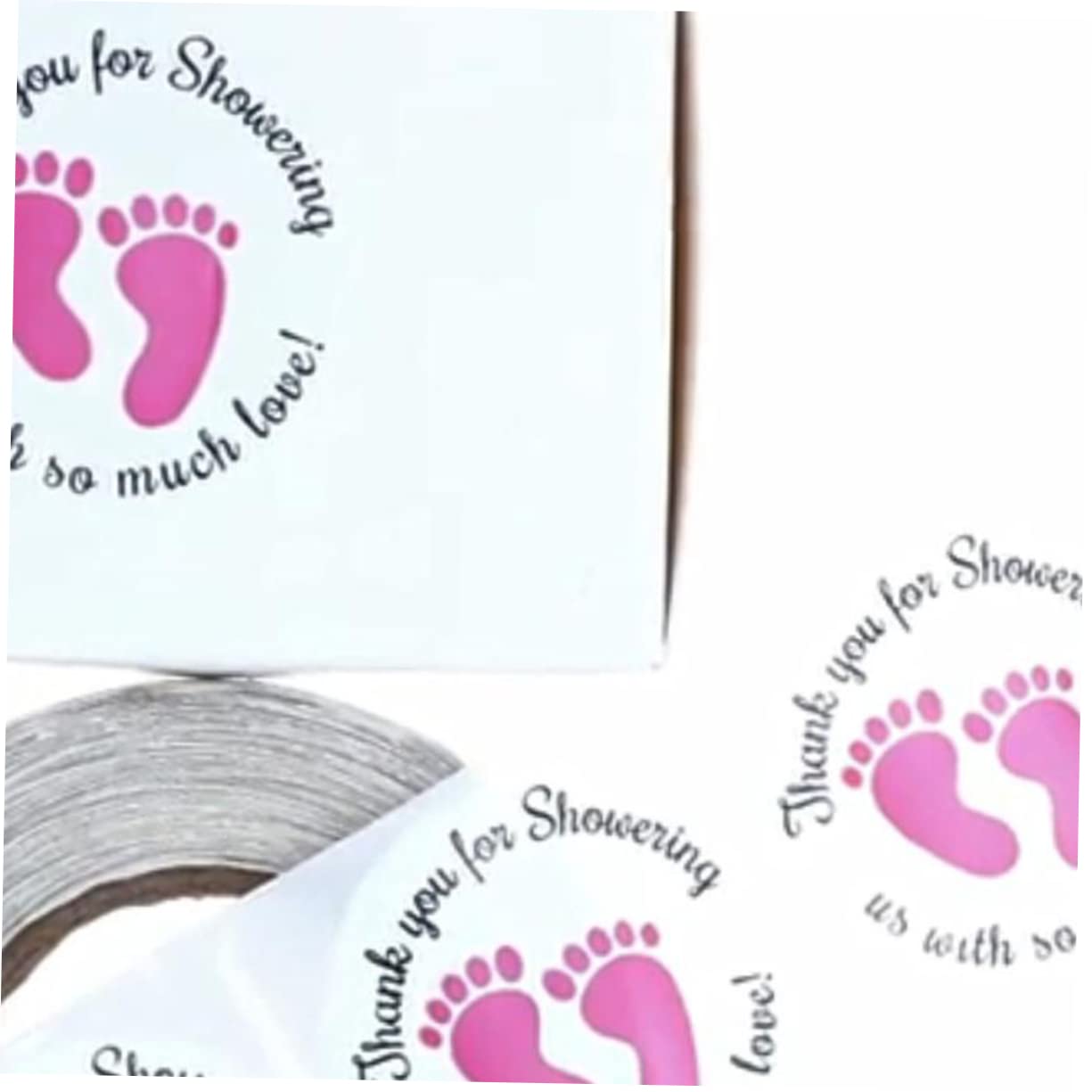 TEHAUX Lot De 3 Autocollants Pour Décoration De Baby Shower 2 Pièces X 3 Pour Nouveau-né