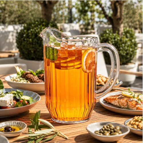 Image of Restaurantware 47 oz Clear Plastic Water Pitcher