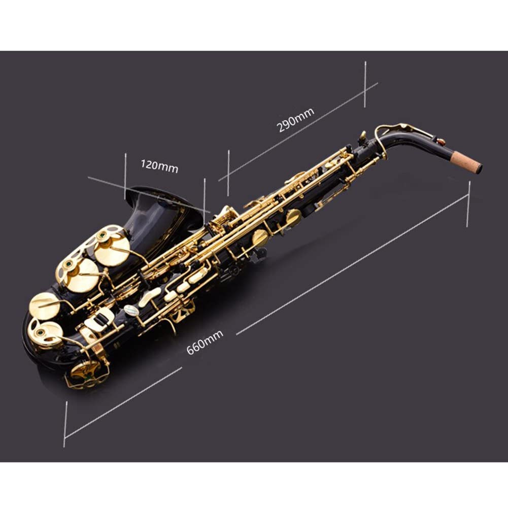 Amazon.co.jp: ブラック プロフェッショナル アルトサックス Eb アルト