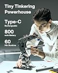HOTO SNAPBLOQ™ S-A01 56pcs Mini Electric Screwdriver | 3.7V Precision Screwdriver Set, 3 Torque Settings, Max 250RPM, LED Light, Power Tools for Electronics, Phone, Laptop, DIY