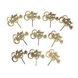 ケーキ ピック 飾り◆FX-26 国産クリスマスニュータイトル・メリークリスマス金（10本）