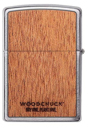 Encendedor Zippo Woodchuck Mahogany de Bolsillo miniatura 7