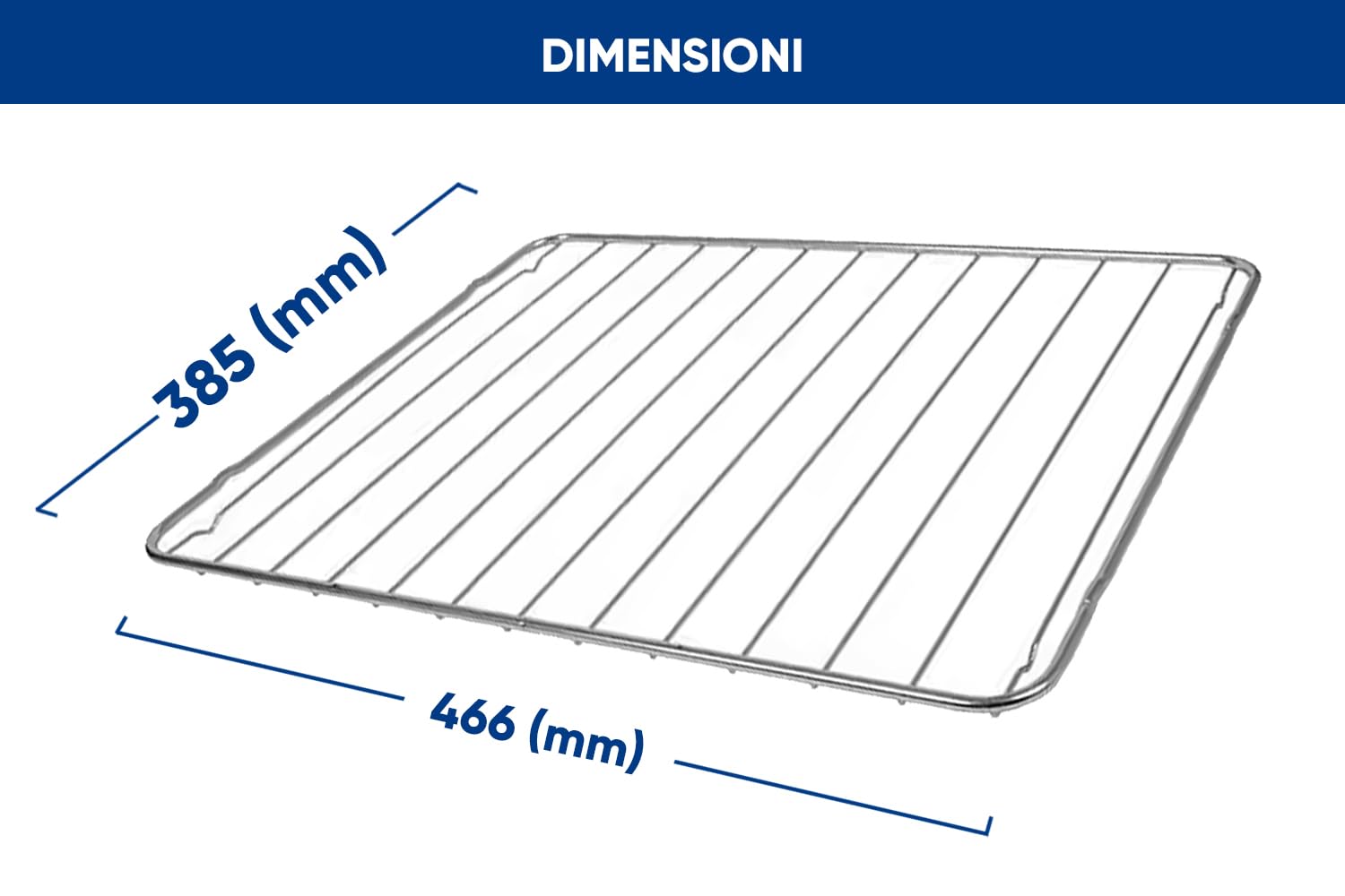 TEGLIA LECCARDA FORNO CUCINA ELECTROLUX REX AEG 466X385X40MM - Foto 5