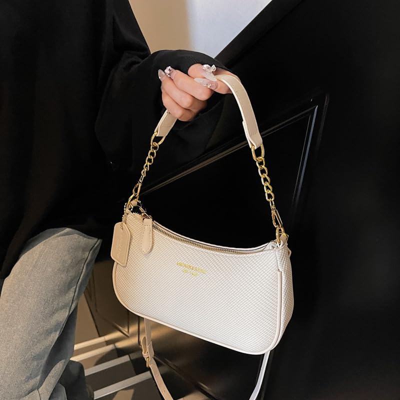 Small Shoulder Bags for Women Y2k Cute Shoulder Purse with Cherry Pendant Trendy Designer Handbag for Daily - Image 4