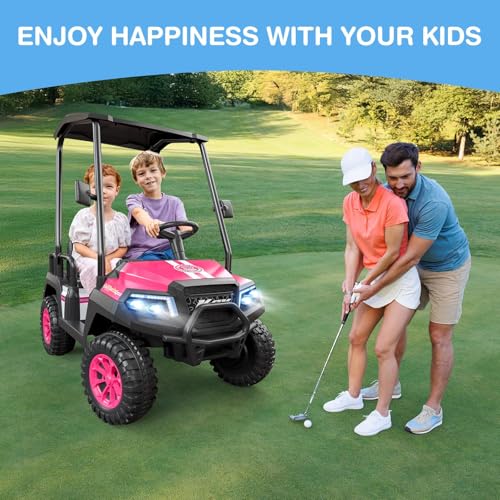 image for LIGIANT R9 24V Ride on Toys for Big Kids, 4-Seater Kids' Car, Golf Car