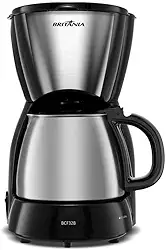 Cafeteira Britânia BCF32B, Jarra em Inox, 1.2L, 220V