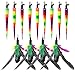 OperSeven Cat Feather Toys Replacement Cat Wand Refills,ï¼ŒInteractive Cat Wand Toy Replacement,Cat Worms Refill,Cat Wand Toy Assorted Teaser Refills (13Pcs Feathers Worm)