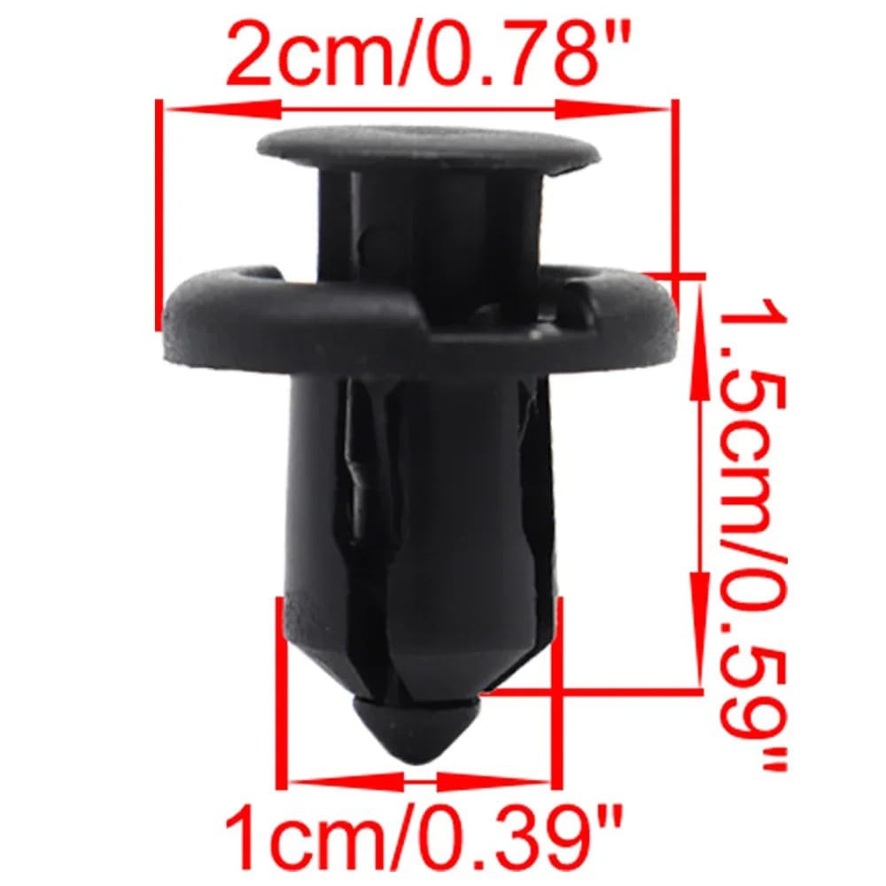 801 PCS Car Retainer Clips Fasteners 24 Most Popular Sizes Door Trim Panel Clips Kit Assortment