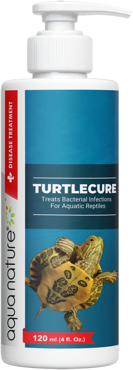 AquaNature® Turtlecure Treats Bacterial Infection for Aquatic Reptiles(120Ml)