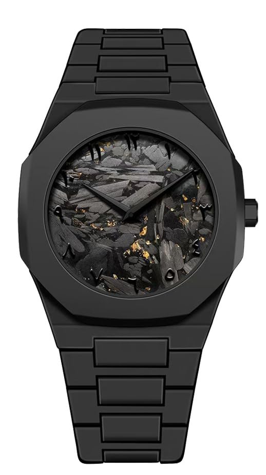 FANMISMen's Anime-Inspired Fashion Sketch Wristwatch Minimalist Creative Wormhole Design Stylish and Durable Timepiece for Men's Sports Watch