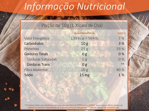 Kit 3 Proteína Texturizada Soja PTS Vegana Clara Camil 400g