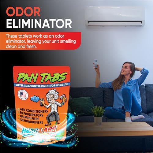 Hvac Labs MAD TABS - 35 TABS Tabs 35Pcs Pan Ac Drain Line Cleaner Condensate Neutralizer Tablets thumb #4