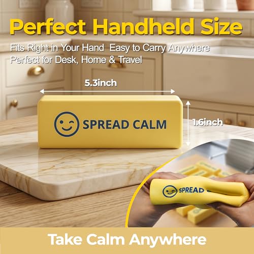 1 Pc Slow Rising Butter Squishy Toys for Adults, Rebound Cute Butter Squeeze Sticks,Quiet Stress Relief Cubes for Anxiety Fidgeting, Sensory Desk Accessories,White Elephant Gift for Office Coworkers - image 5