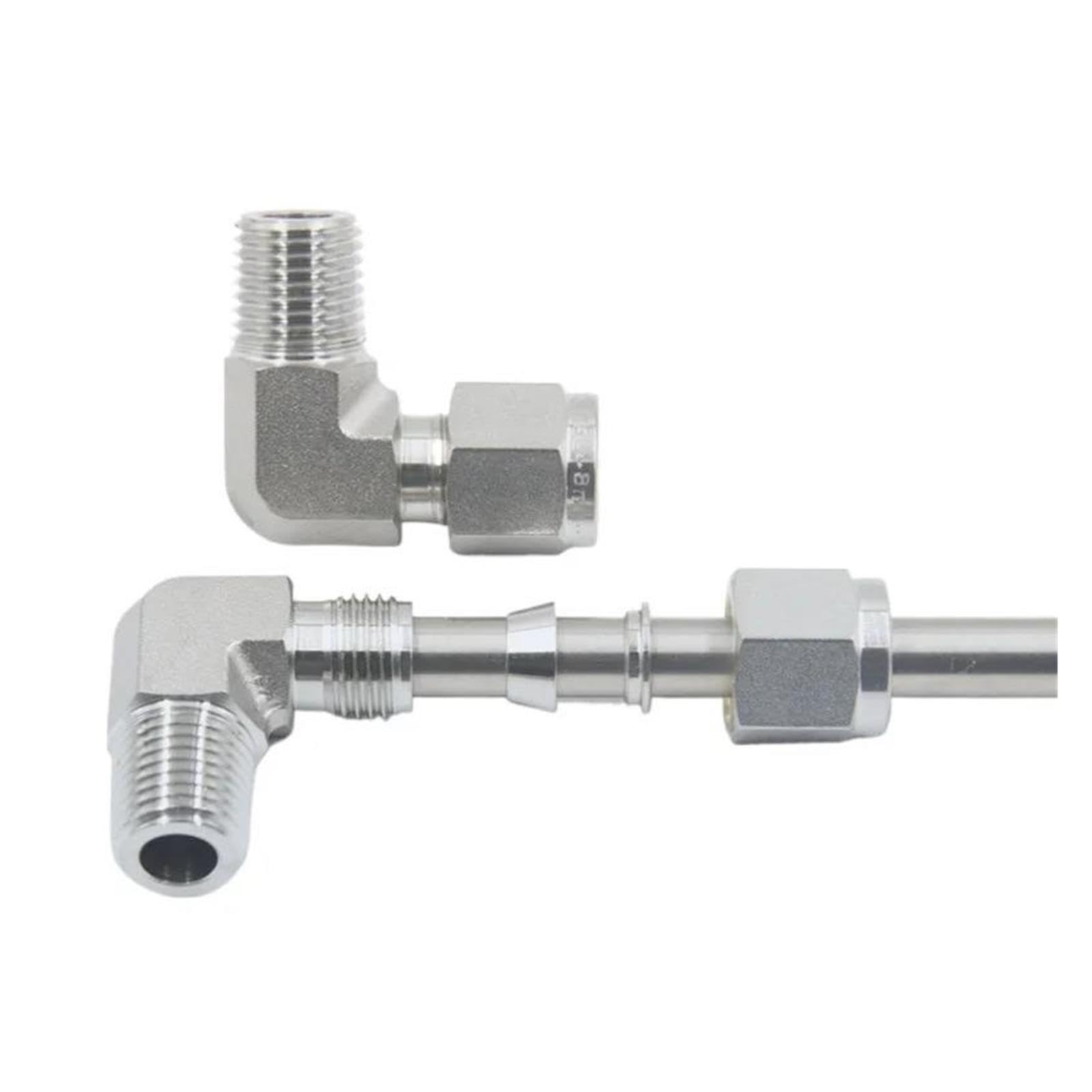 Coude à 90 degrés BSPT mâle 3-25mm, raccord de tuyau Compression