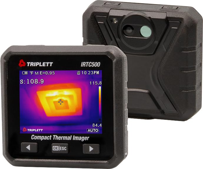 Image of Triplett IRTC500 Compact Thermal Imaging Camera with 2.8 inch Color Display