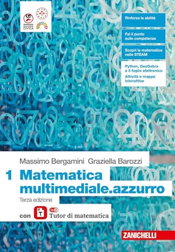  Matematica multimediale.azzurro. Con laZ Tutor. Per le Scuole superiori. Con ebook. Con espansione online (Vol. 1)