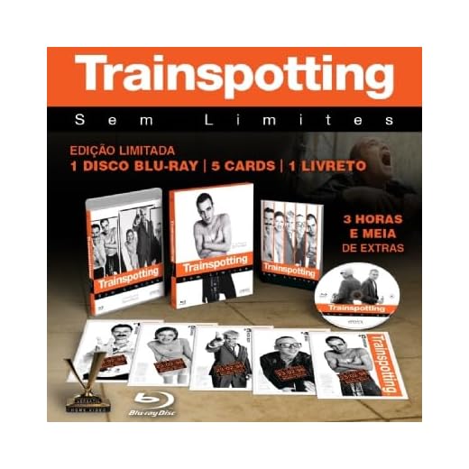 Blu-ray : Trainspotting: Sem Limites - Edição Limitada com 1 Livreto e 5 Cards