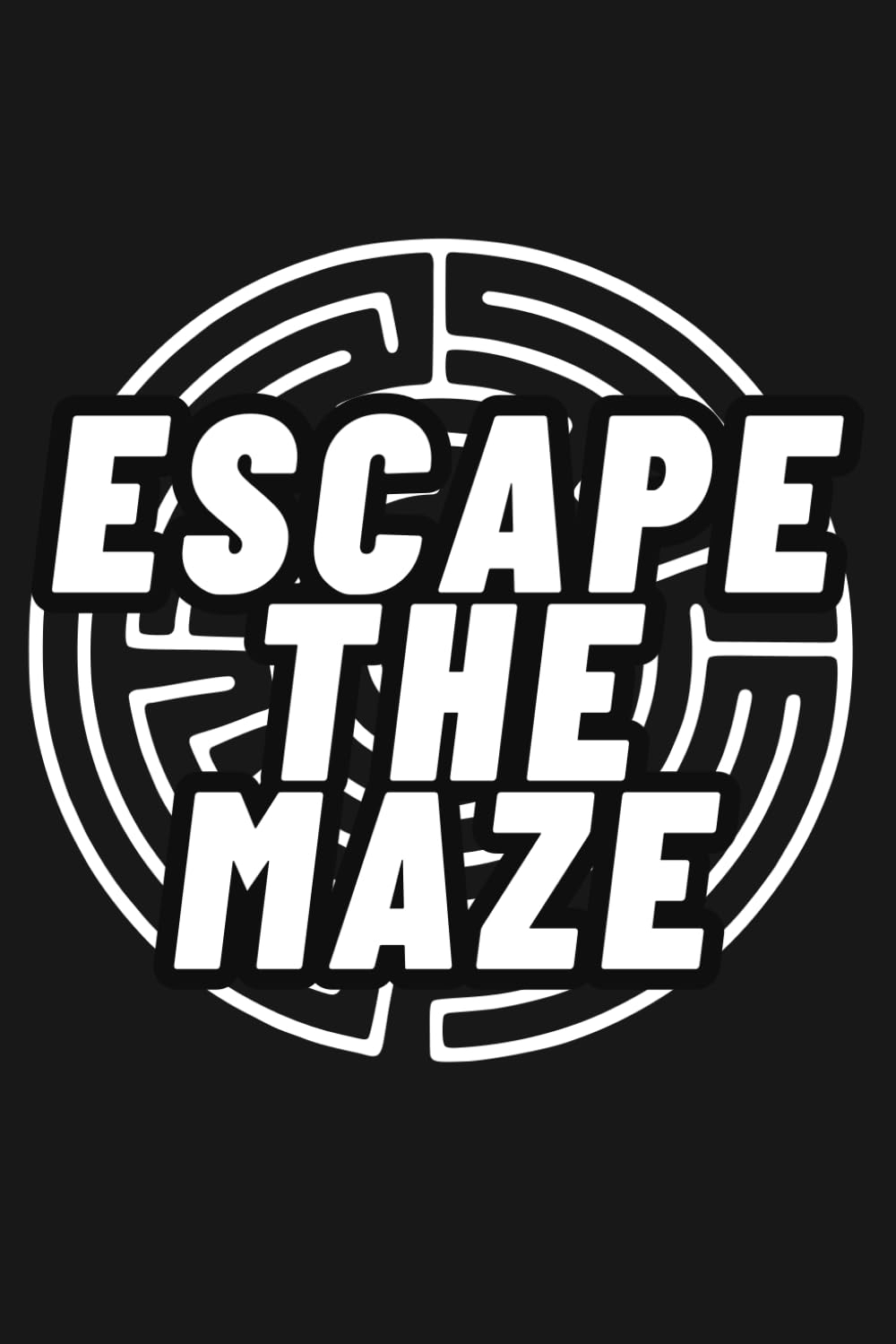 Escape The Maze: 200 Puzzles and Solutions with Square Circle Mazes for Beginners