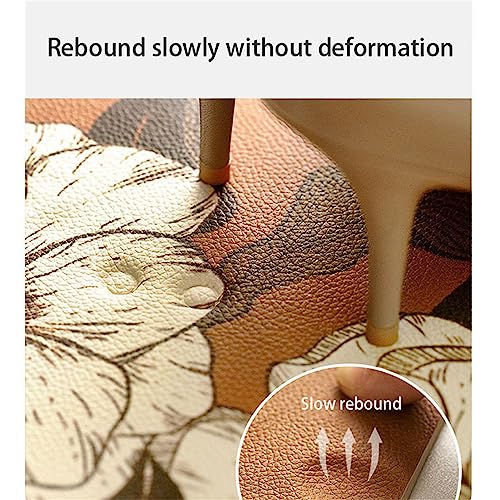 Gizmogoose Office Chair Mat,Desk Chair Mat,Pu Leather Floor Protector,For Home Office Hardwood Floor,Computer Gaming Rolling Chair Mat,Easy To Clean #TOP2