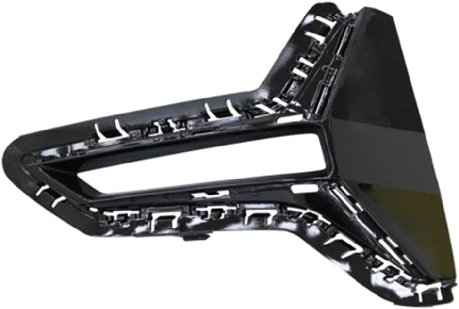 For BMW 330i/330i xDrive 2019 2020 2021 2022 Bumper Cover Grille Driver Side | Front | With Fog Light Hole | Made of Plastic | Gloss Black | Replacement For BM1038231 | 191275892602, 51117464203