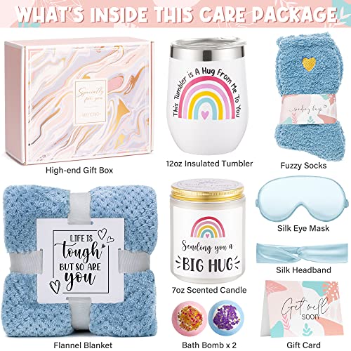 Image of Get Well Soon Gifts for Women, Inspirational Birthday Gifts for Women, Self Care Package Get Well Gift Baskets for Friends After Surgery, Sympathy Thinking of you Gifts, Feel Better Cancer Care Gifts