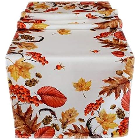 Mantel Raebel Hojas de Otoño Cover