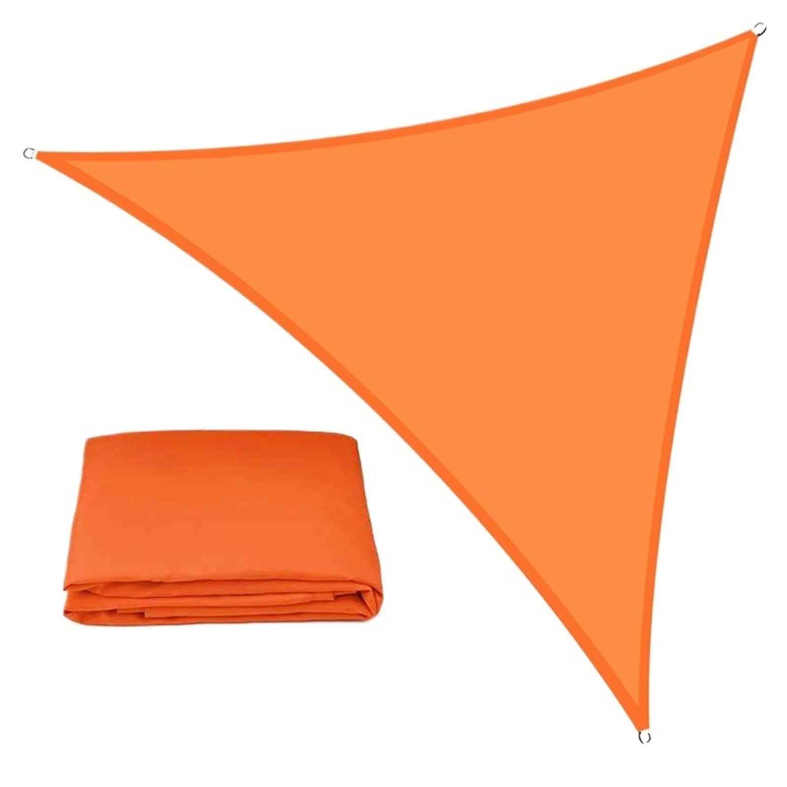 Voile d'ombrage triangulaire imperméable pour jardin camping et piscine