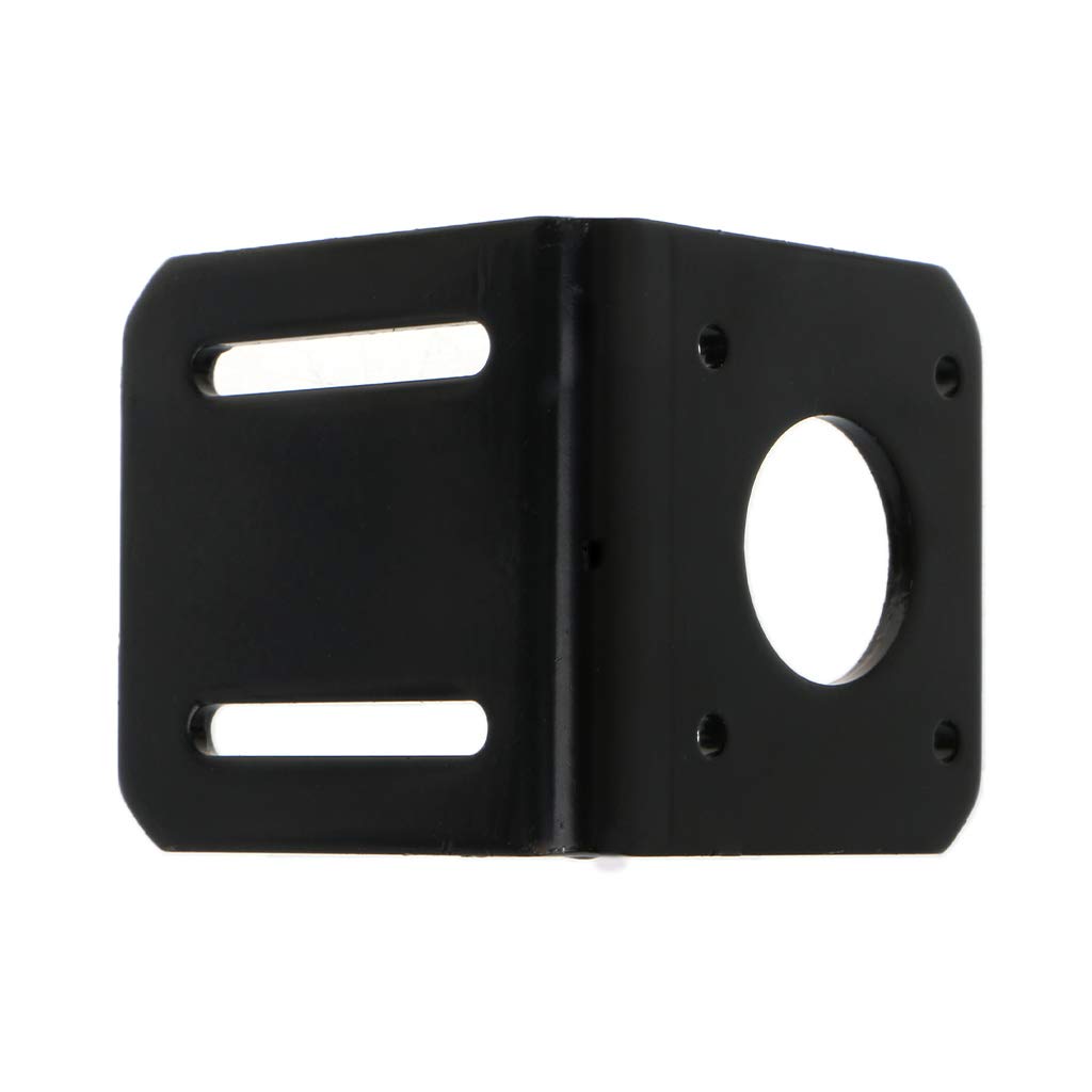 Support Moteur Pas à Pas JOYKK - Pour NEMA 17 42mm | Acier Allié Noir
