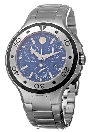 Movado Reloj Analógico para Hombre de Cuarzo con Correa en Acero Inoxidable 2600020