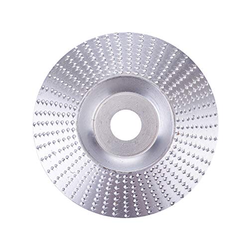 Grinder Shaping Disc - Woodworking Wood Angle Grinding Wheel - Tungsten Carbide Wheel - Carving Abrasive Disk - Cutter Woodworking Tool for Sanding Polishing Sander Attachments Wheel Plate 3.3inch
