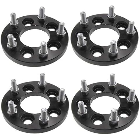 4pcs 15mm 5x100 to 5x114.3 Wheel Adapters Spacers 12x1.5 Studs Changes Bolt Pattern from a 5x100 to 5x4.5 Cover