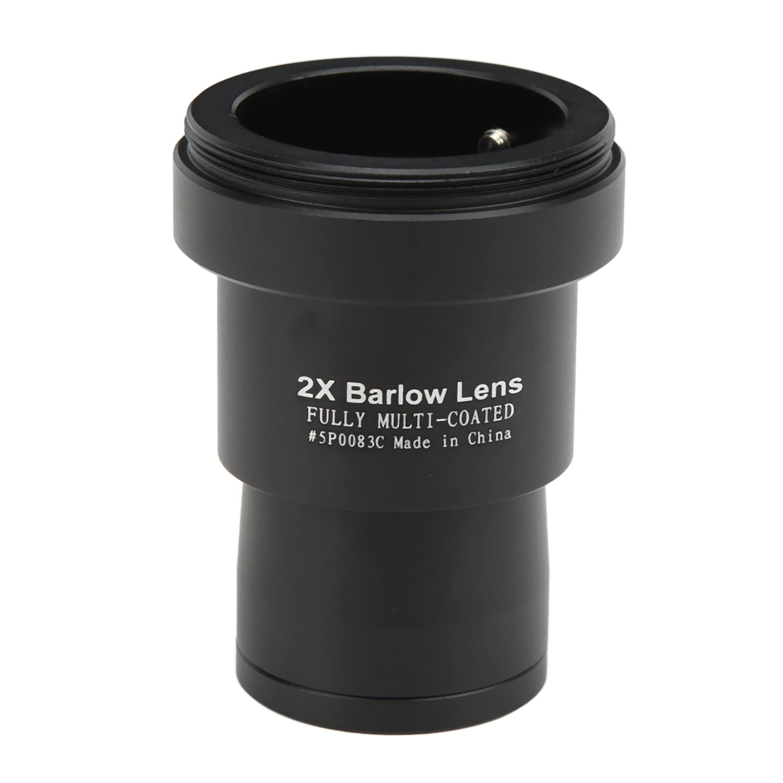 Lentilles Barlow pour Télescope 2X, Lentille Barlow en Métal Entièrement Multicouche de 1,25 Pouces avec Interface de Connexion de Caméra à Filetage M42/M35, pour L'observation