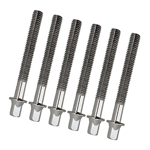 ERINGOGO 6pcs Metal Stainless Steel Washers Snare Drum Percussion Mounting Screws with Washers Metal Washers Assorted Ear Mounting Screws Copper Washers Assorted Silver