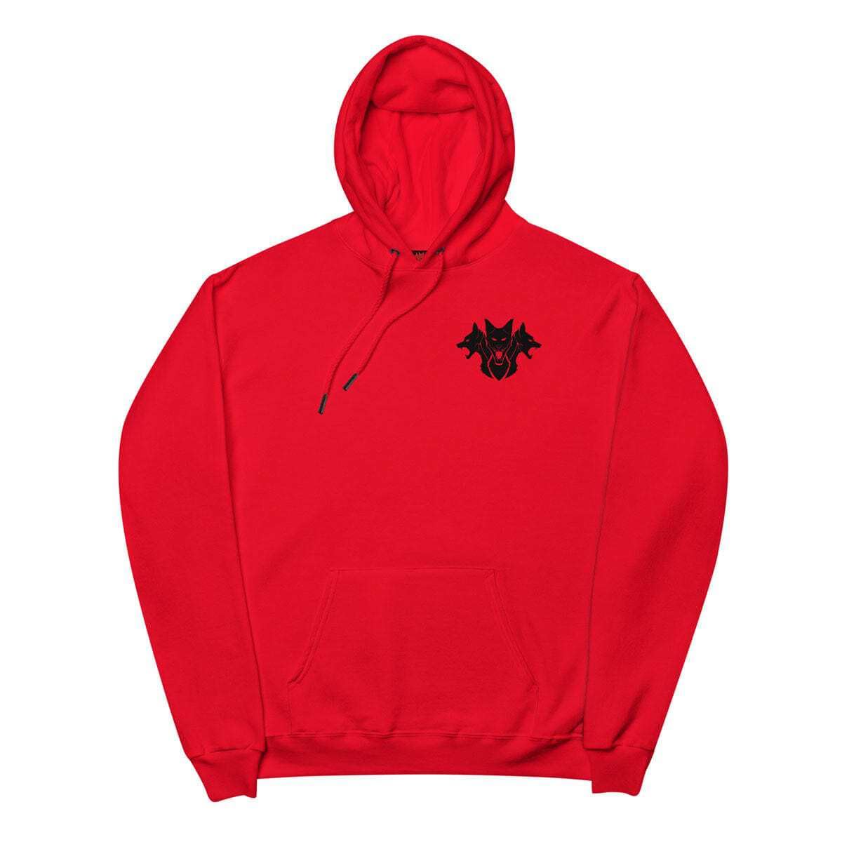 CERBERUS Strength CORE Hoodie (Red) (S)