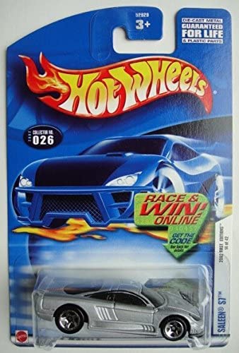 Hot Wheels 2002 FIRST EDITIONS 14 OF 42, SILVER SALEEN S7#26 RACE