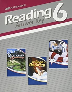 Paperback Abeka Reading 6 Answer Key Book