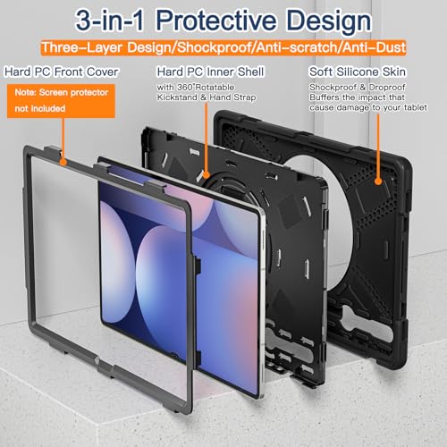 Image of BRAECN Case for Samsung Galaxy Tab S10 / 9 /8 Ultra: 14.6 inch