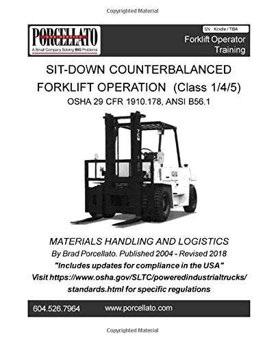 Forklift Operator Training: U.S.A. Edition