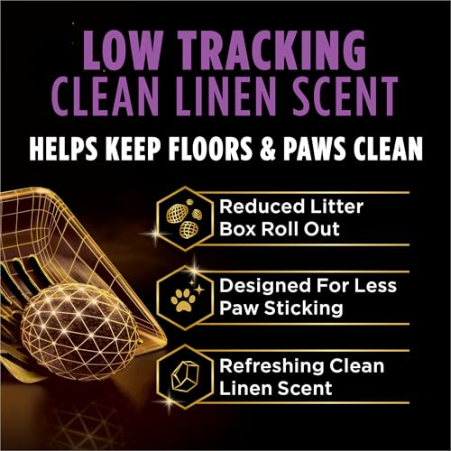 Purina Tidy Cats Tidy Feet Clumping Low Tracking Cat Litter with Odor Control – Unscented - 22 lb. Box - Image 4