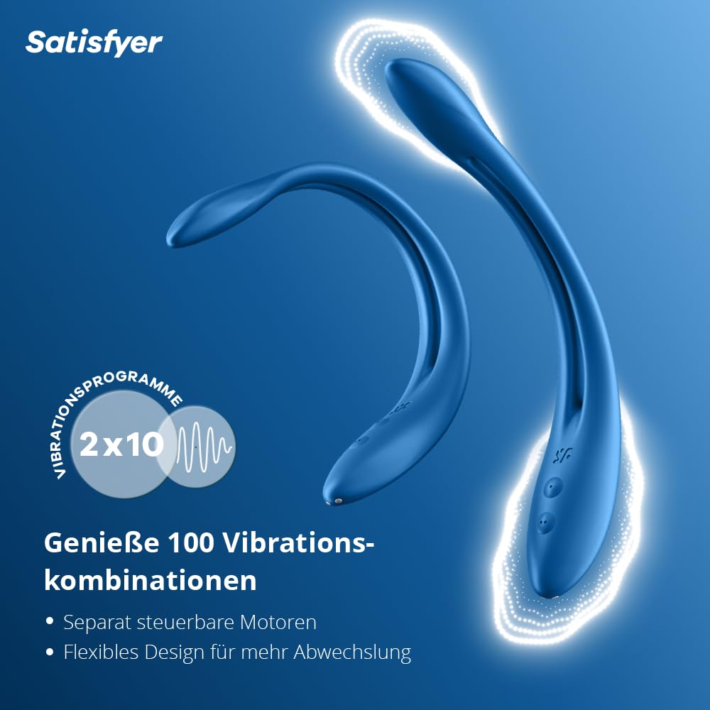 Satisfyer Elastic Game Multivibrator | Vibrator für G-Punkt & Klitoris