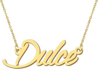 Aoloshow Personalized Name Necklace Custom Any Name Necklaces Jewelry for Womens New Mom Bridesmaid Gift