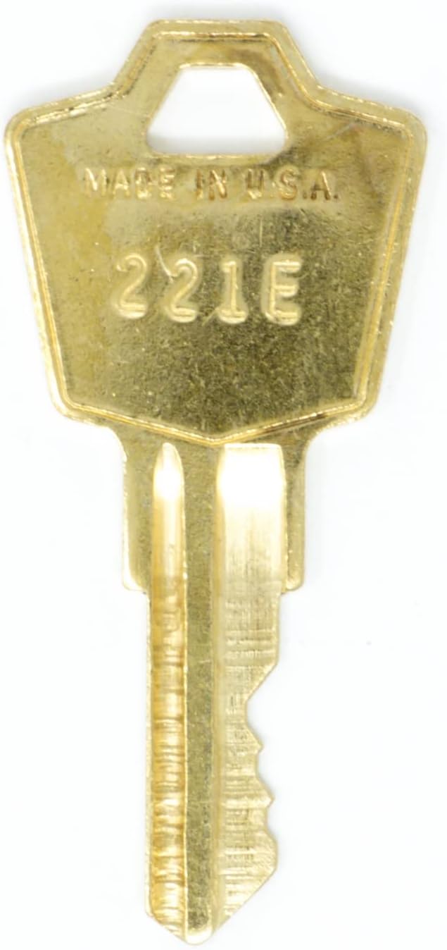HON 221E File Cabinet Replacement Keys: 2 Keys