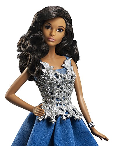 Barbie Mattel DGX99-2016 Holiday blauen Kleid – Bild 4