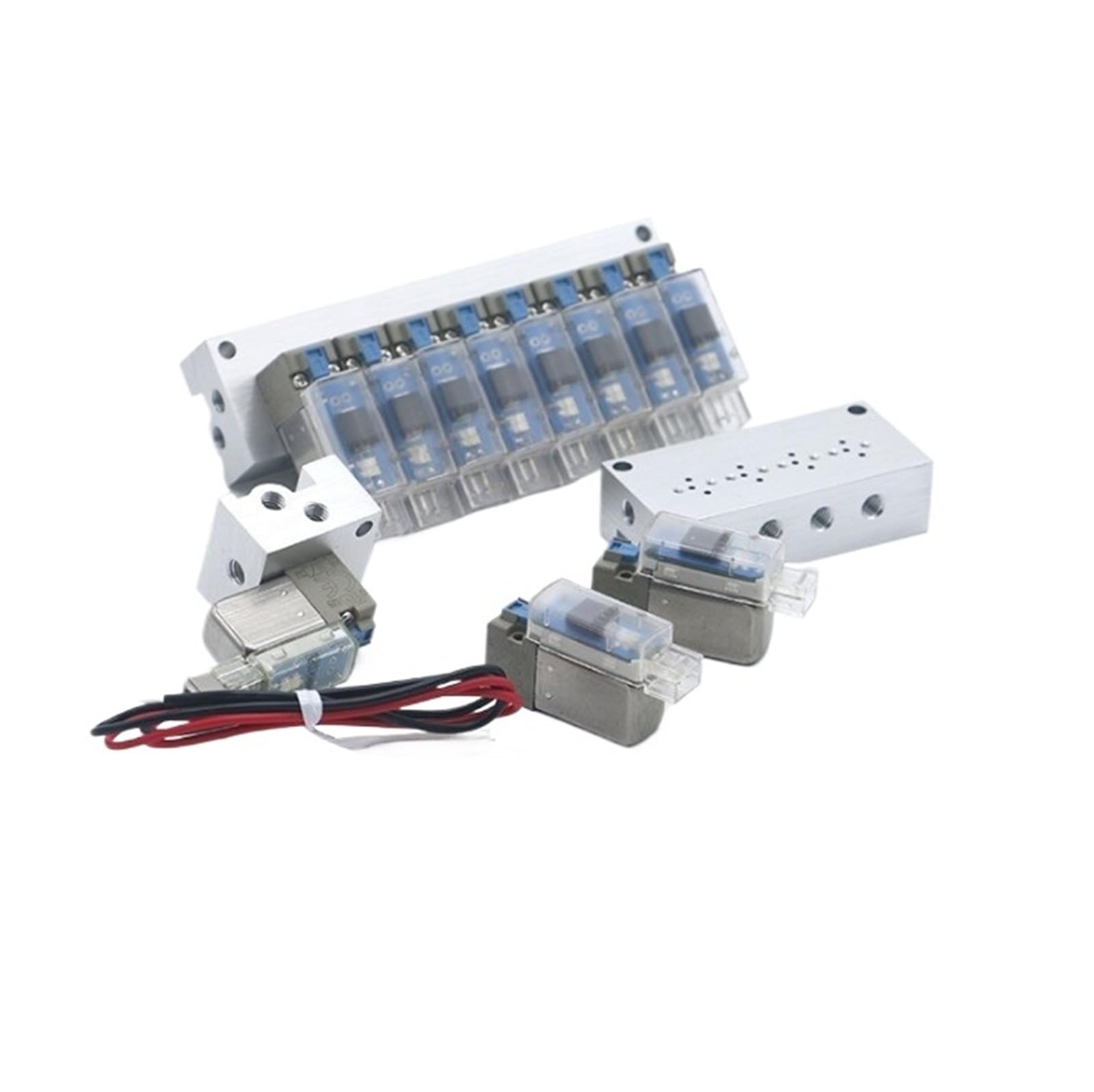 Électrovanne SY100-30-4A-6 câblée 0.3m évite les erreurs de connexion