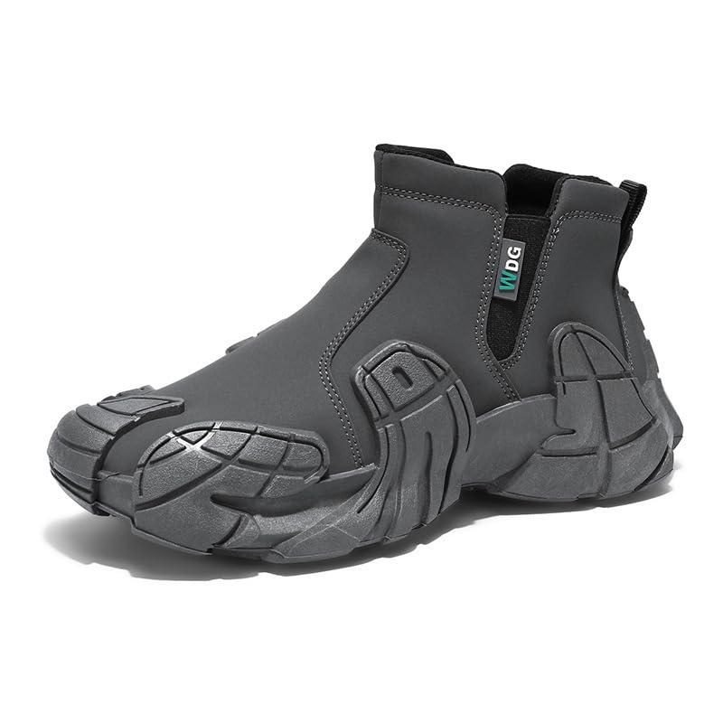 Fashion Sneakers - Casual Stylish, Thick Sole for Height Boost, Non-Slip Durable, Warm Faux Leather for All Seasons